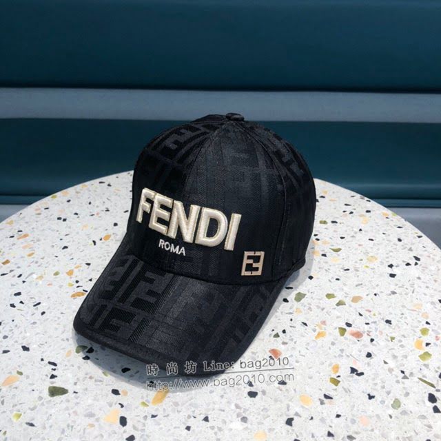 Fendi爆款帽子 芬迪春夏新款國潮刺繡字母棒球帽 Fendi情侶帽韓版遮陽兔八哥鴨舌帽  mm1282